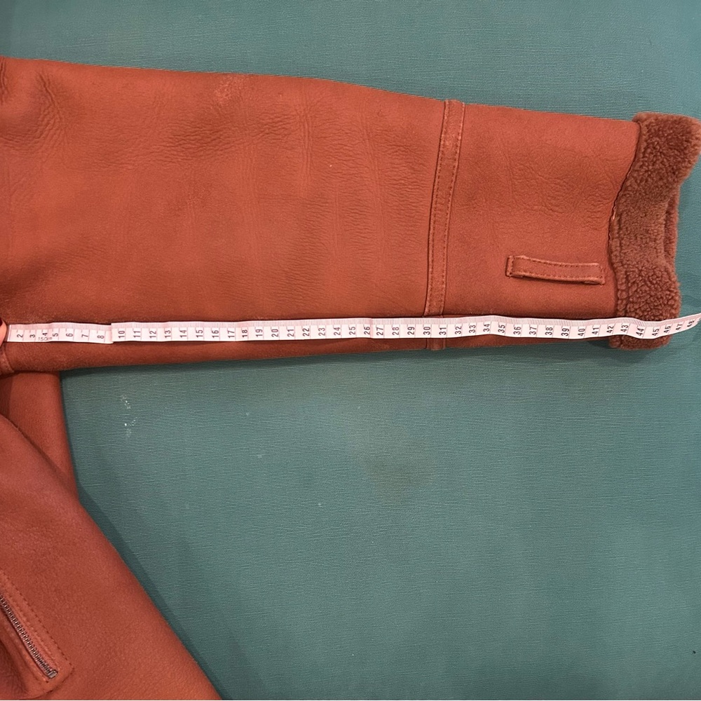 Annabelle Brown Shearling Jacket - Picture 11 of 11